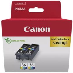  Canon CLI-36 color TWIN-pack (1511B025) -  2