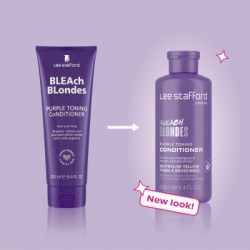    Lee Stafford Bleach Blondes Purple Toning Conditioner 250  (5060282708372) -  2