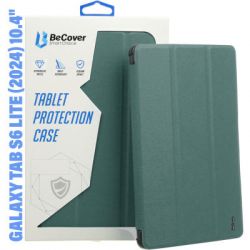    BeCover Smart Case Samsung Galaxy Tab S6 Lite (2024) 10.4" P620/P625/P627 Dark Green (710819)