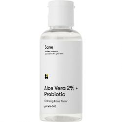    Sane Aloe Vera 2% + Probiotic Calming Face Toner  50  (4820266831271)