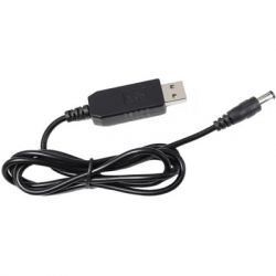   USB to DC5.5*2.1 5V to 12V 1.0m Value (S1016) -  1