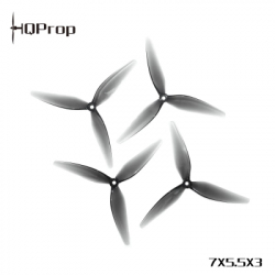    HQProp 7X5.5X3 2CW+2CCW Grey (7X5.5X3GR-PC)