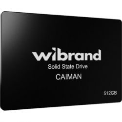 SSD  Wibrand Caiman 512GB 2.5" (WI2.5SSD/CA512GBST)