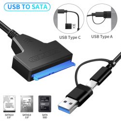  USB3.0 Type-A/C HDD 2,5" SATA II/III / SSD Dynamode (DM-AD-SATA-U3) -  5