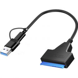  USB3.0 Type-A/C HDD 2,5" SATA II/III / SSD Dynamode (DM-AD-SATA-U3)