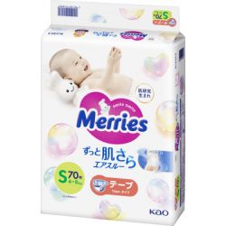 ϳ Merries Super Jumbo S 4-8  70  (4901301418982)