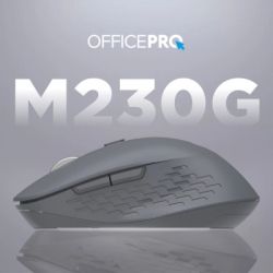  OfficePro M230G Silent Click Wireless/Bluetooth Gray (M230G) -  5