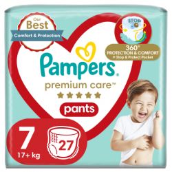 ϳ Pampers Premium Care Pants   7 (17+ ) 27 . (8006540807026)