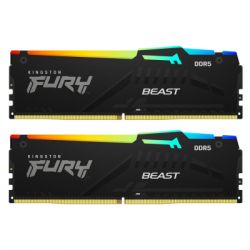  '  ' DDR5 32GB (2x16GB) 6000 MHz Beast RGB EXPO Kingston Fury (ex.HyperX) (KF560C30BBEAK2-32)