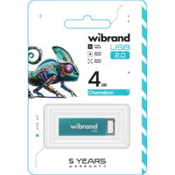 USB   Wibrand 4GB Chameleon Light Blue USB 2.0 (WI2.0/CH4U6LU) -  2