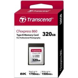  '  ' Transcend 320GB CFExpress Gen3x2 (TS320GCFE860) -  2