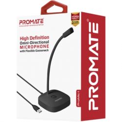  Promate ProMic-1 USB Black (promic-1.black) -  2