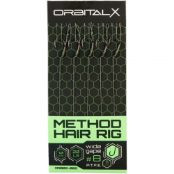  OrbitalX Method Hair Rig Wide Gape 10 20lb 10cm (5/) camo (694.00.04)