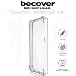     BeCover Anti-Shock Xiaomi Redmi 13 Clear (711545) -  4