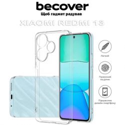     BeCover Xiaomi Redmi 13 Transparancy (711547) -  5