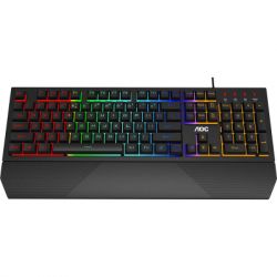  AOC GK200 Rainbow LED USB Black (GK200D32R) -  3