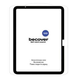   BeCover 10D Apple iPad Air 11" M2 2024 Black (711675) -  2