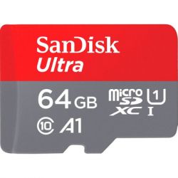  '  ' SanDisk 64GB microSD Class 10 A1 R-140 (SDSQUAB-064G-GN6IA) -  2