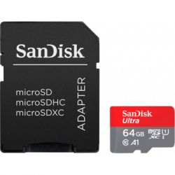  ' SanDisk 64GB microSD Class 10 A1 R-140 (SDSQUAB-064G-GN6IA)