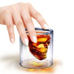  UFT   3D  skull glass 70  (uftskullglass) -  2