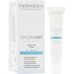      Dermedic Hydrain 3 Hialuro Under-Eye Cream 15  (5906739783175)