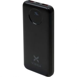  Vinga 10000 mAh 22.5W Display Black (VPBB1022)