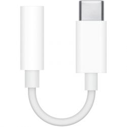  Apple USB-C to 3.5 mm Headphone Jack Adapter, Model A2155 (MW2Q3ZM/A)