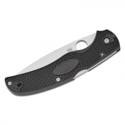 ͳ Spyderco Native Chief Satin BD1N Black FRN (C244PBK) -  3