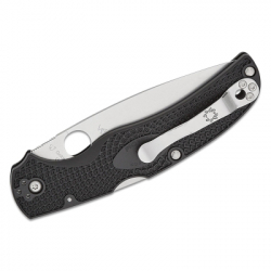 ͳ Spyderco Native Chief Satin BD1N Black FRN (C244PBK) -  4