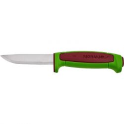 ͳ Morakniv Basic 546 LE 2024 stainless steel Ivy Green/Dala Red (14282)