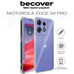     BeCover Anti-Shock Motorola Edge 50 Pro Clear (711781) -  5