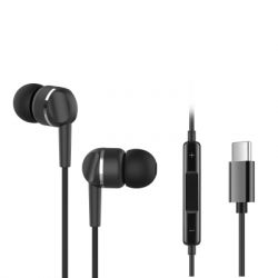  Ergo VM-735 Type-C Earphones Black (VM-735K)