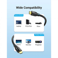   HDMI to HDMI 1.5m V2.1 8K 60Hz PVC Vention (AANBG) -  8