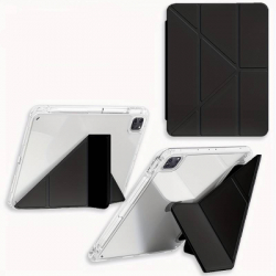    BeCover Ultra Slim Origami Transparent Apple iPad Pro 11" M4 2024 Black (711689) -  2