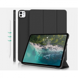    BeCover Tri Fold Soft TPU Silicone Apple iPad Pro 13" M4 2024 Black (711750)