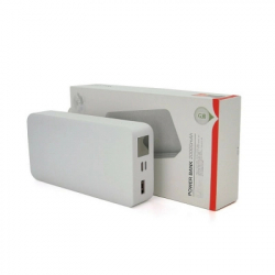   XO 20000mAh, PD/20W, QC/18W, Lightning, Type-C, USB, white (XO-PR144W) -  2