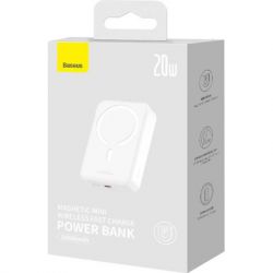   Baseus Magnetic Mini 20000mAh 20W, White (P10022102212-01 / PPCXM20) -  7