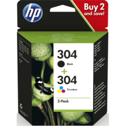  HP DJ No.304 BK,C,M,Y Multipack (3JB05AE)