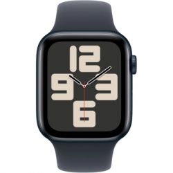 - Apple Watch SE 2024 GPS 44mm Midnight Aluminium Case with Midnight Sport Band - M/L (MXEK3QH/A) -  2