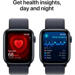 - Apple Watch SE 2024 GPS 44mm Midnight Aluminium Case with Ink Sport Loop (MXEP3QH/A) -  5