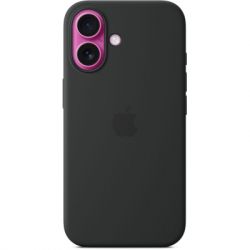     Apple iPhone16 Silicone Case with MagSafe - Black (MYY13ZM/A) -  4