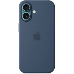     Apple iPhone16 Silicone Case with MagSafe - Denim (MYY23ZM/A) -  3