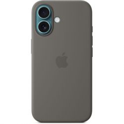     Apple iPhone16 Silicone Case with MagSafe - Stone Gray (MYY33ZM/A) -  3