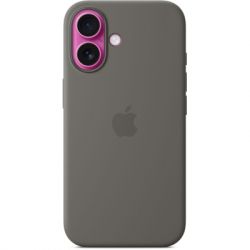     Apple iPhone16 Silicone Case with MagSafe - Stone Gray (MYY33ZM/A) -  4