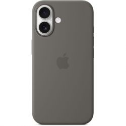     Apple iPhone16 Silicone Case with MagSafe - Stone Gray (MYY33ZM/A) -  5