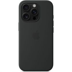     Apple iPhone16 Pro Silicone Case with MagSafe - Black (MYYJ3ZM/A) -  5