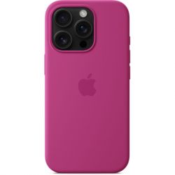     Apple iPhone16 Pro Silicone Case with MagSafe - Fuchsia (MYYN3ZM/A) -  5