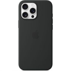     Apple iPhone16 Pro Max Silicone Case with MagSafe - Black (MYYT3ZM/A) -  3