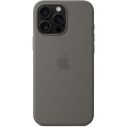     Apple iPhone16 Pro Max Silicone Case with MagSafe - Stone Gray (MYYV3ZM/A) -  4