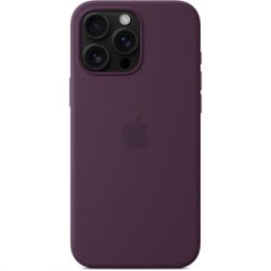     Apple iPhone16 Pro Max Silicone Case with MagSafe - Plum (MYYW3ZM/A) -  4